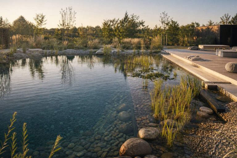 Bassin de baignade : quelle surface de lagunage prévoir