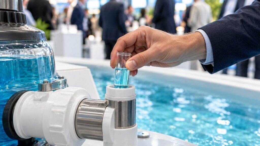 Illustration de détail sur le sujet : Piscina Barcelona 2025 : Une affluence record avec une hausse de 22 % par rapport